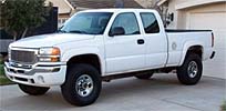 Suggested oil change belonging to 2003 SIERRA 2500 HD vehicle