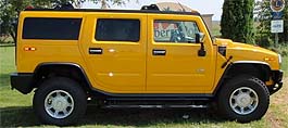 Suggested oil change belonging to 2003 HUMMER H2 vehicle