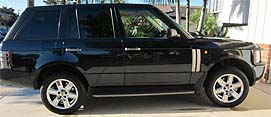 Suggested oil change belonging to 2003 RANGE ROVER vehicle