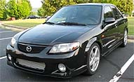 Suggested oil change belonging to 2003 MAZDASPEED PROTEGE vehicle