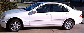 Suggested oil change belonging to 2003 C240 vehicle
