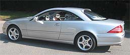 Suggested oil change belonging to 2003 CL500 vehicle