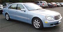 Suggested oil change belonging to 2003 S430 vehicle