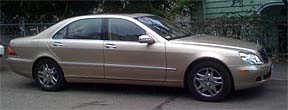 Suggested oil change belonging to 2003 S500 vehicle