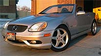 Suggested oil change belonging to 2003 SLK320 vehicle