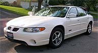 Suggested oil change belonging to 2003 GRAND PRIX vehicle