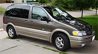 Suggested oil change belonging to 2003 MONTANA VAN vehicle