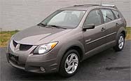 Suggested oil change belonging to 2003 VIBE GT vehicle