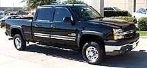 Suggested oil change belonging to 2004 SILVERADO 2500 HD PICKUP vehicle