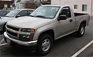 Suggested oil change belonging to 2004 COLORADO vehicle