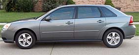 Suggested oil change belonging to 2004 MALIBU Maxx vehicle