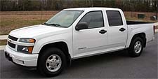 Suggested oil change belonging to 2004 COLORADO vehicle
