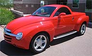 Suggested oil change belonging to 2004 SSR vehicle