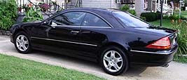 Suggested oil change belonging to 2004 CL500 vehicle