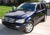 Suggested oil change belonging to 2004 ML500 vehicle