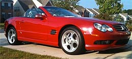 Suggested oil change belonging to 2004 SL600 vehicle