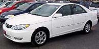 Suggested oil change belonging to 2005 CAMRY vehicle