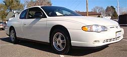 Suggested oil change belonging to 2005 MONTE CARLO vehicle