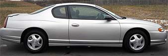 Suggested oil change belonging to 2005 MONTE CARLO SS vehicle