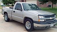 Suggested oil change belonging to 2005 SILVERADO 1500 vehicle