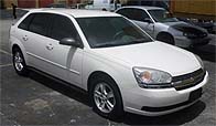 Suggested oil change belonging to 2005 MALIBU Maxx vehicle