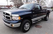 Suggested oil change belonging to 2005 RAM 2500 HD vehicle