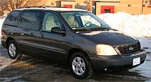 Suggested oil change belonging to 2005 FREESTAR vehicle