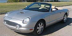 Suggested oil change belonging to 2005 THUNDERBIRD vehicle