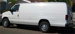 Suggested oil change belonging to 2005 E-350 VAN vehicle