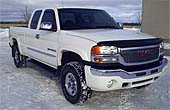 Suggested oil change belonging to 2005 SIERRA 2500 HD vehicle