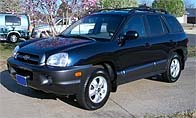 Suggested oil change belonging to 2005 SANTA FE vehicle