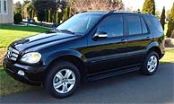 Suggested oil change belonging to 2005 ML500 vehicle