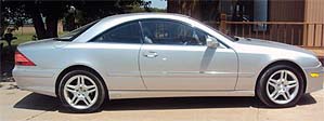 Suggested oil change belonging to 2005 CL500 vehicle