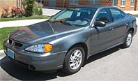 Suggested oil change belonging to 2005 GRAND AM vehicle