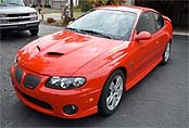 Suggested oil change belonging to 2005 GTO vehicle