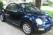 Suggested oil change belonging to 2005 BEETLE vehicle