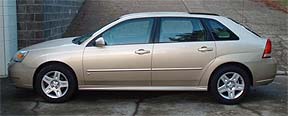 Suggested oil change belonging to 2006 MALIBU Maxx vehicle