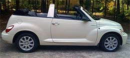 Suggested oil change belonging to 2006 PT CRUISER Turbo vehicle