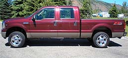 Suggested oil change belonging to 2006 F250 vehicle
