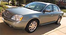 Suggested oil change belonging to 2006 FIVE HUNDRED vehicle