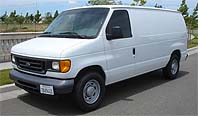 Suggested oil change belonging to 2006 E-150 VAN vehicle