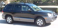 Suggested oil change belonging to 2006 SANTA FE vehicle
