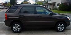 Suggested oil change belonging to 2006 SPORTAGE vehicle