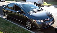 Suggested oil change belonging to 2007 CIVIC HYBRID vehicle