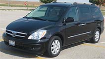 Suggested oil change belonging to 2007 ENTOURAGE vehicle