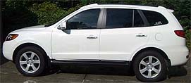 Suggested oil change belonging to 2007 SANTA FE vehicle