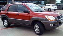 Suggested oil change belonging to 2007 SPORTAGE vehicle