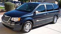 Suggested oil change belonging to 2008 TOWN AND COUNTRY vehicle