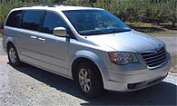 Suggested oil change belonging to 2008 TOWN AND COUNTRY vehicle