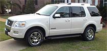 Suggested oil change belonging to 2008 EXPLORER vehicle